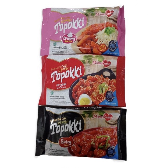 

MamaSuka Tokpokki Variant 134 Gram