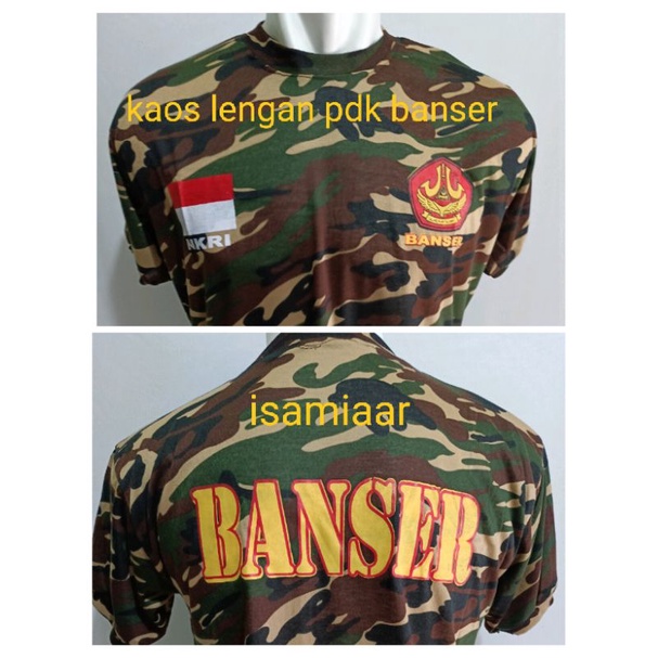 KAOS LENGAN PDK BANSER//SABLON (COD)BAYAR DI TEMPAT