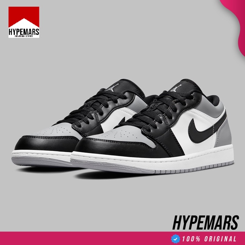 Air Jordan 1 Low "Light Smoke Grey 2022" 100% Original Resmi