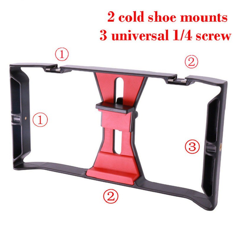 taffSTUDIOSmartphone Handheld U-Rig Stabilizer 4-7 Inch