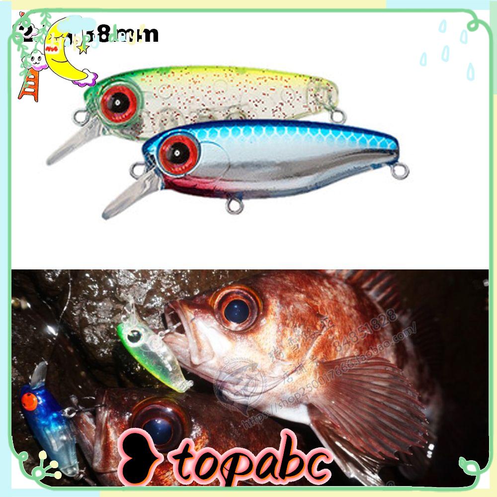 Umpan Pancing Bentuk Ikan Kecil Warna-Warni Ukuran 38mm 2.7g Untuk Outdoor