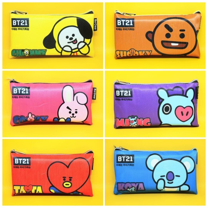 

Hemat Termurah! Grosir! Kotak Pensil Bt21 Kanvas Tempat Pensil Import Lucu Terbatas