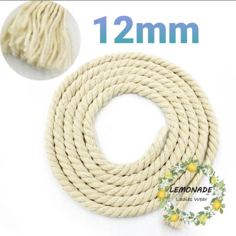 tali tambang katun 12mm