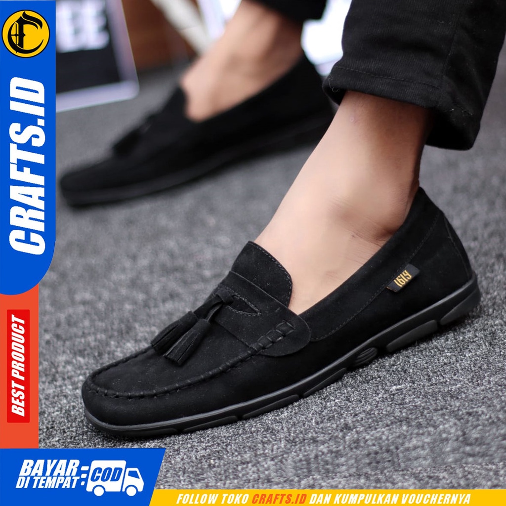 CRAFTS Eyki - Sepatu Slip On Pria Casual