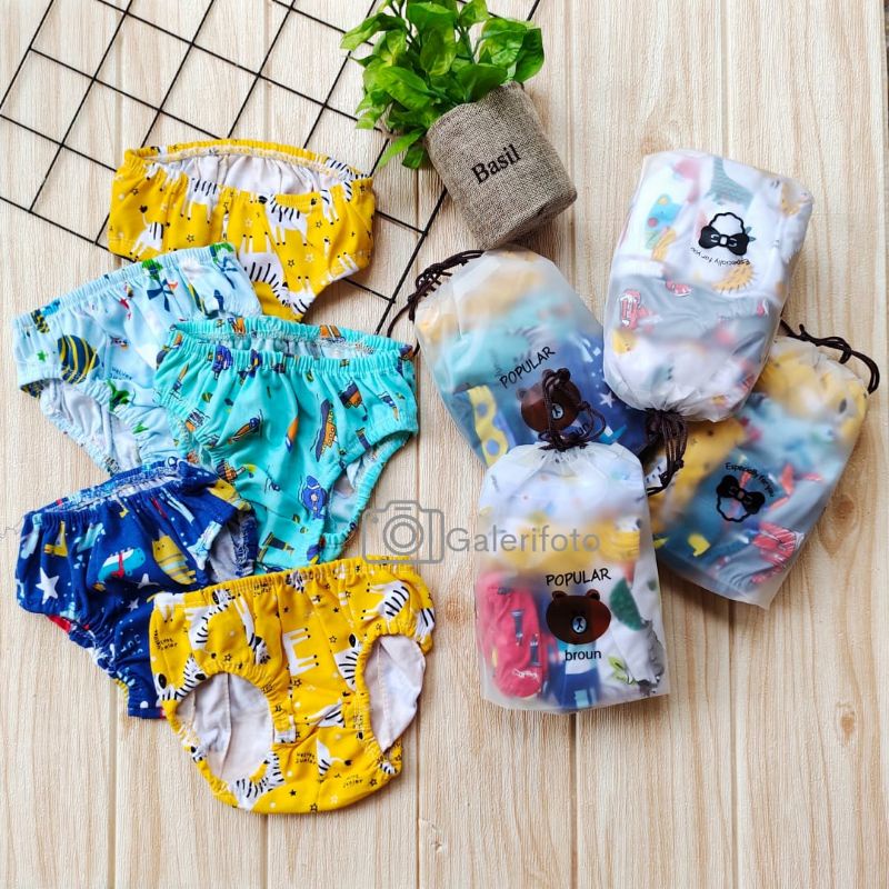 Celana dalam atau cd anak libby murah kemasan pouch / Kids Underwear