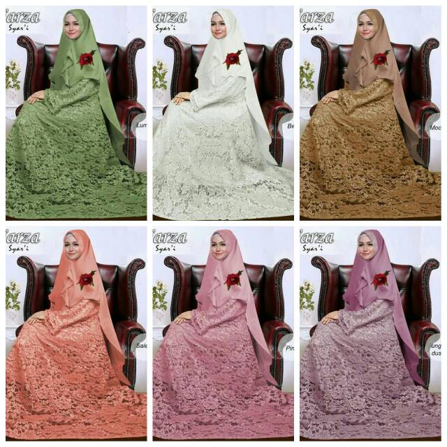 GAMIS PESTA SYARI BRUKAT FARZA DUSTY