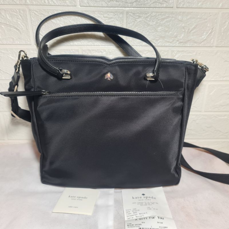 kate spade jae medium satchel black