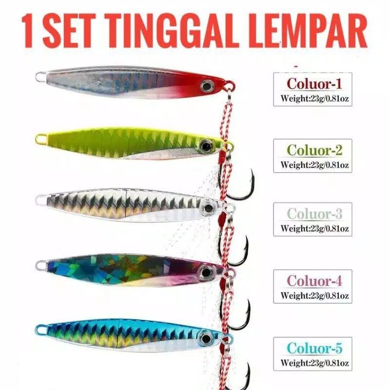 Metal jig IMA  Killer Umpan Casting Micro Jigging UL