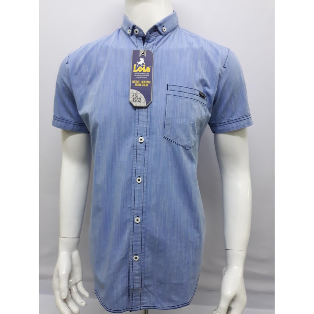 KEMEJA PRIA LENGAN PENDEK/LOIS_KLS106