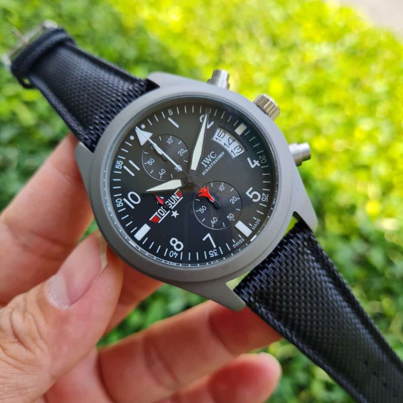 Jam Tangan Pria IWC Schaffhausen Chronograph