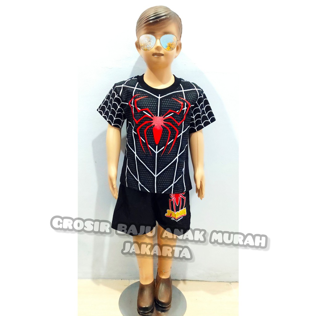 Baju Setelan KAOS Anak SPIDERMAN VENOM Shopee Indonesia Baju Setelan KAOS Anak SPIDERMAN VENOM Shopee Indonesia