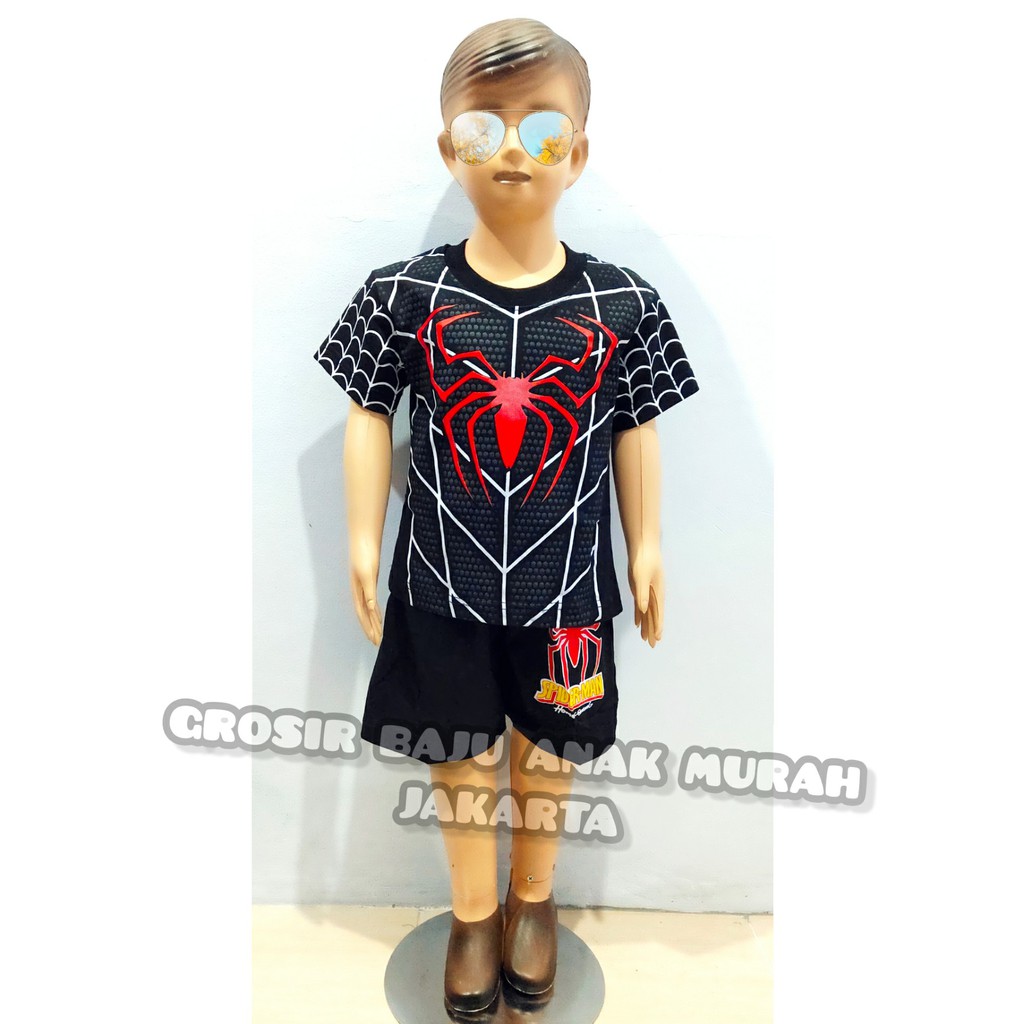  Baju  Setelan KAOS  Anak  SPIDERMAN VENOM Shopee  Indonesia