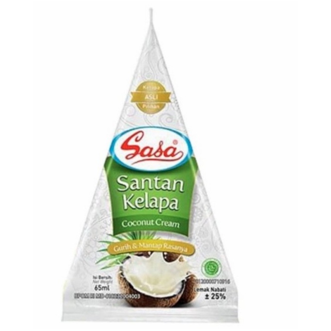 

Sasa Santan Kelapa Berat Isi 65 ml