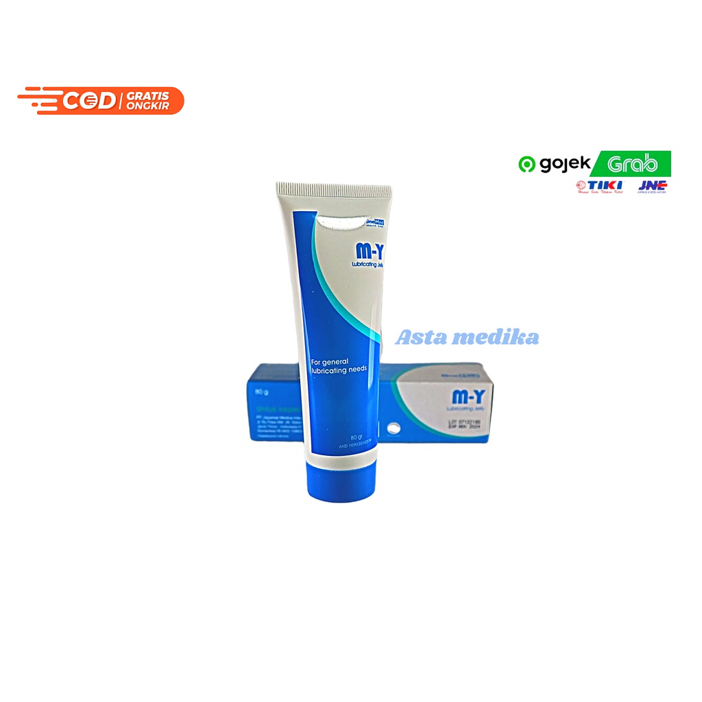 MY Lubricating Jelly Onemed 80g M-Y Gel Lubricant Onemed Jelly Lubrikasi OneMed General Lubricating Needed