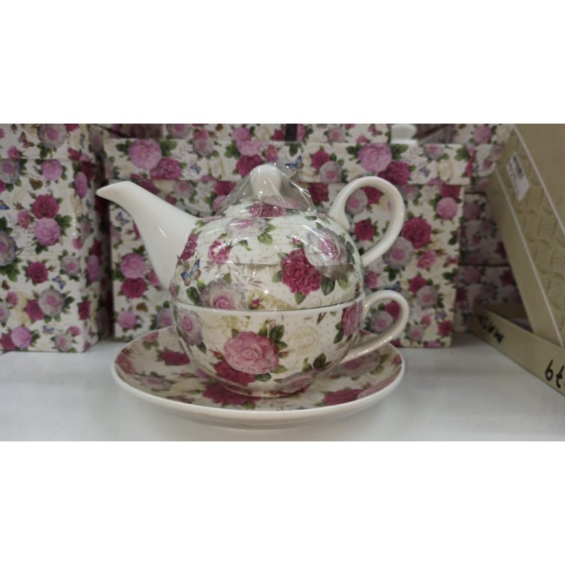 TEA SET CAPODIMONTE