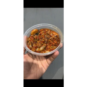 

Baby Cumi Sambel Pedes Ngigit 150gr Enak
