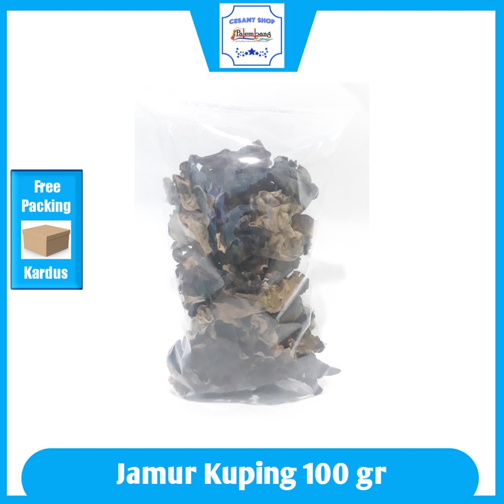 

CSP [100gr] Jamur Kuping Kering Kemasan 100gr