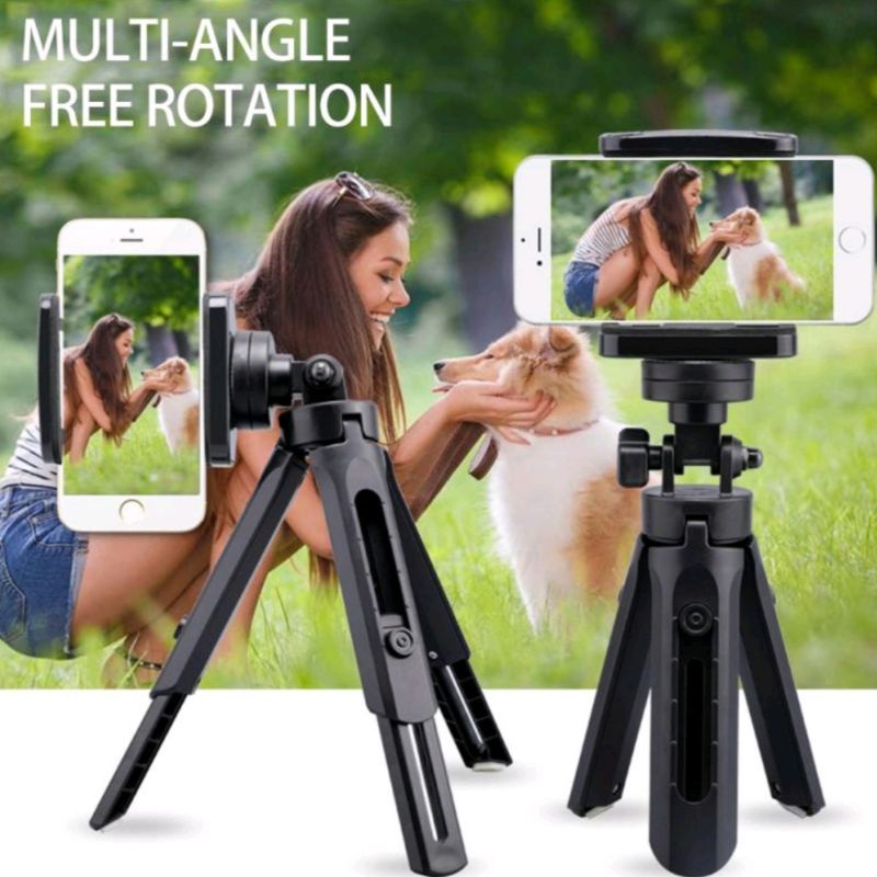 Tripod Ponsel Mini Selfie Bracket 360° (Pandas)