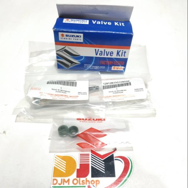 Klep Set IN-EX Plus Seal Klep Spin Skydrive Skywave Hayate Original SGP 12900-46G00-KIT