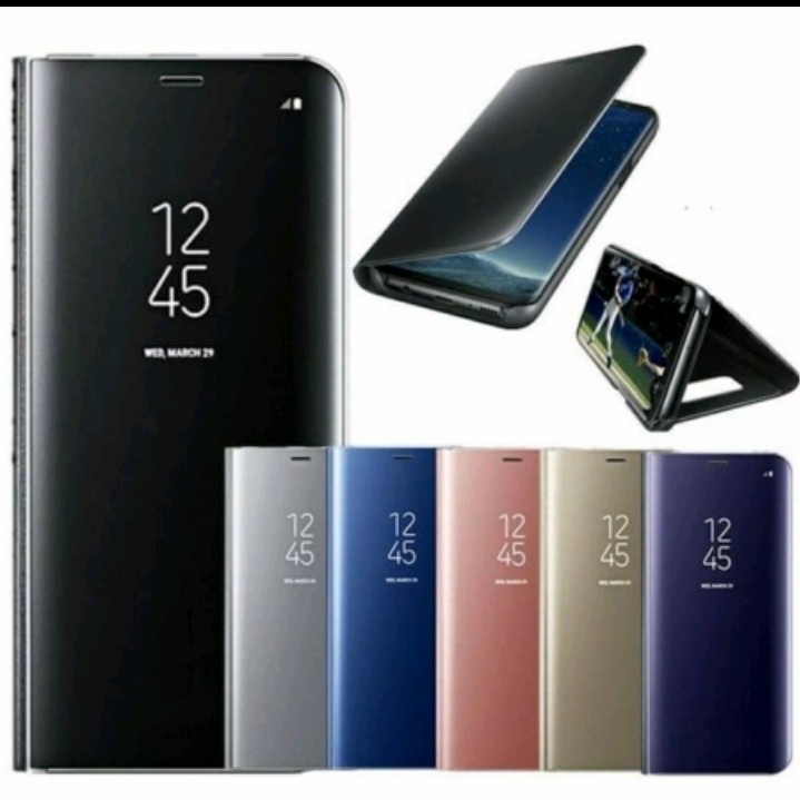 VIVO Y20/Y20s CLEAR VIEW FLIP MIRROR COVER CASE STANDING Y20/Y20s