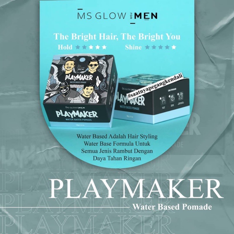 MS GLOW FOR MEN / PERAWATAN WAJAH PRIA / SERUM MEN / CREAM WAJAH UNTUK PRIA / SUNSCREEN MEN / MS GLOW