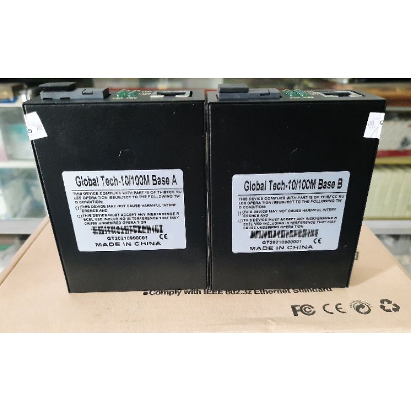 10/100Mbps MEDIA CONVERTER GLOBAL