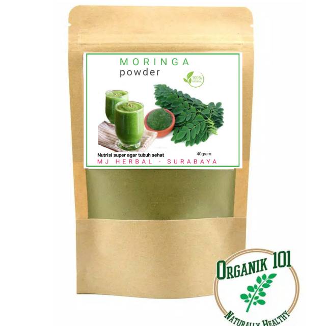 

BISA COD Moringa powder daun kelor NANAMALL