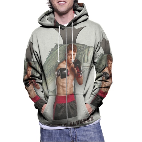 Jaket Hoodie SAUL CANELO ALVAREZ FIGHT Hoodie Fullprint Casual Zipper Hoodie Fullprint New Casual Un