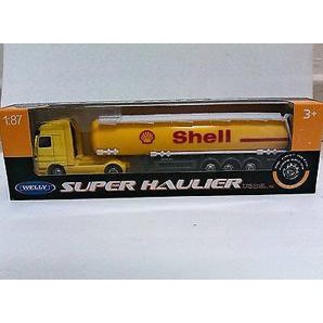 OBRAL Welly 1:87 Super Haulier Shell Truck Termurah
