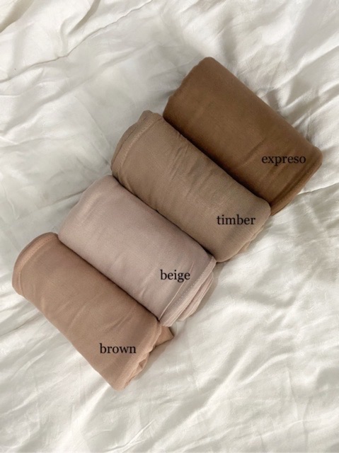 VELOSE - PASHMINA KAOS INSTAN + INNER ( 2in1)