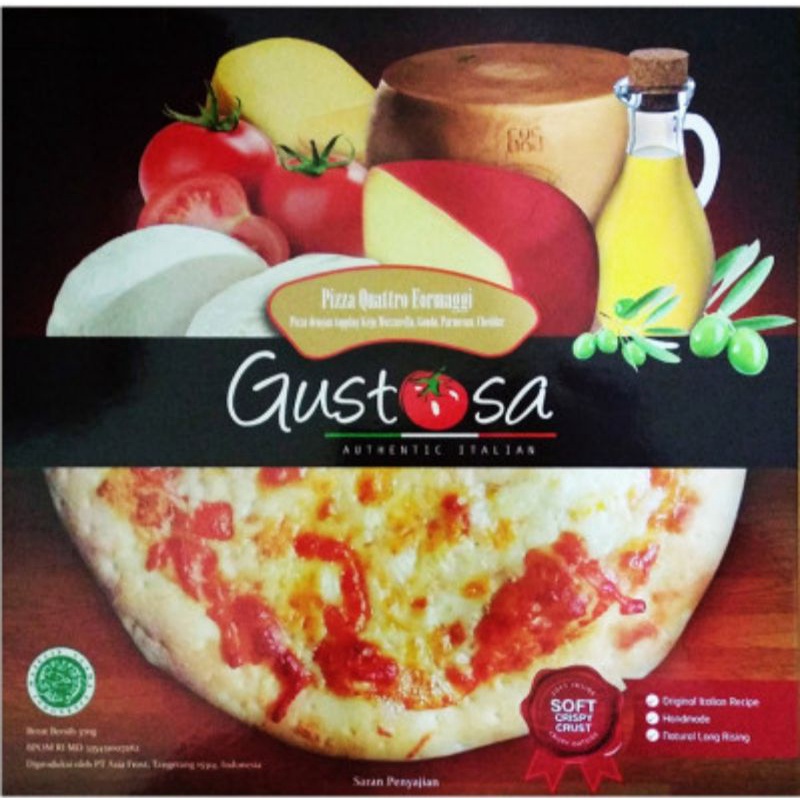 

Gustosa Pizza Quattro 370gr