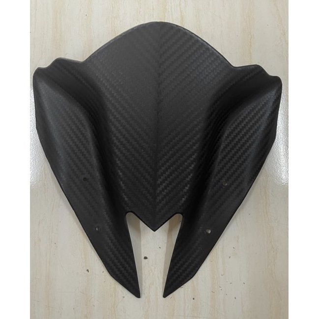 visor windshield aerox hitam dan karbon carbon model batman