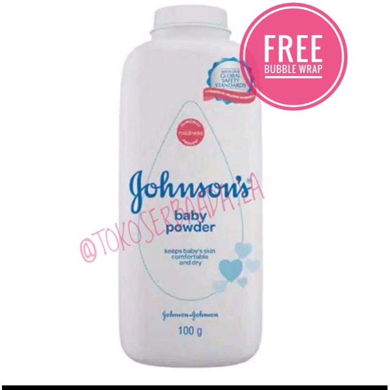 Johnson baby powder 100 gr 
 Bedak bayi