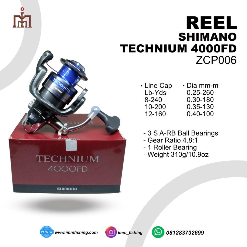 REEL SHIMANO TECHNIUM 4000 FD