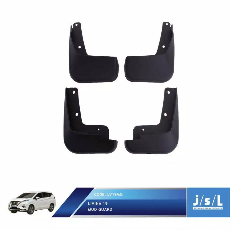 Karpet lumpur / mudguard mobil all new Livina 2019 jsl