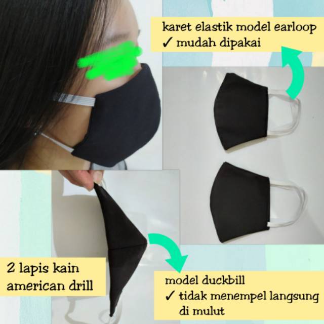 Masker Korea Kain Masker Non Medis