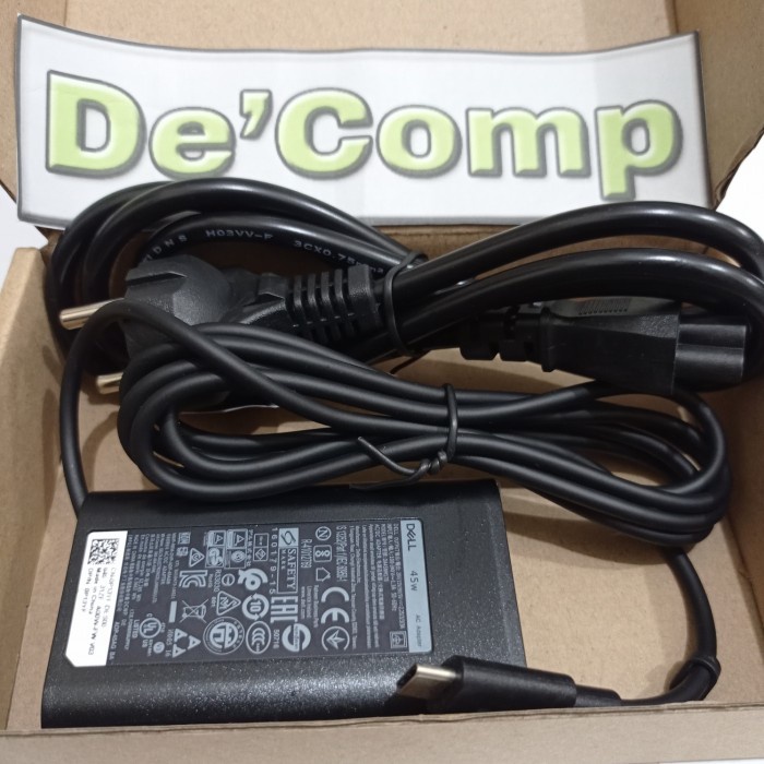 Charger Adaptor Original Dell XPS 12 9250 Latitude 11-5175 11-5179