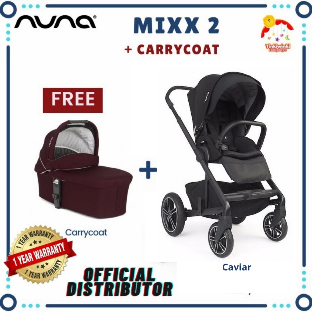 Nuna Mixx 2 FREE Carrycoat