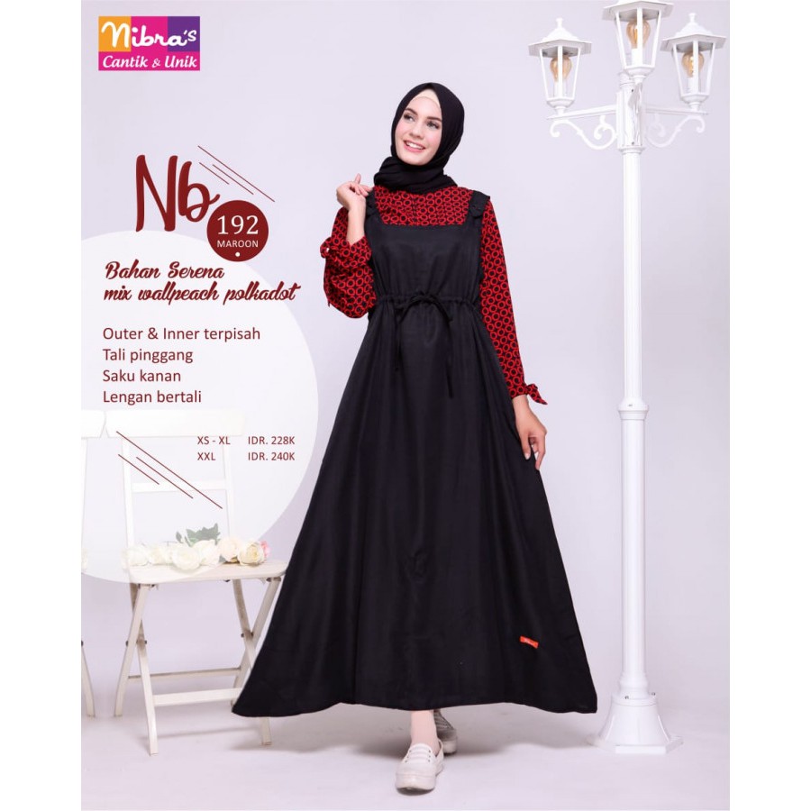 Gamis Nibras Nb 192gamis Murahgamis Syarigamis Cantik