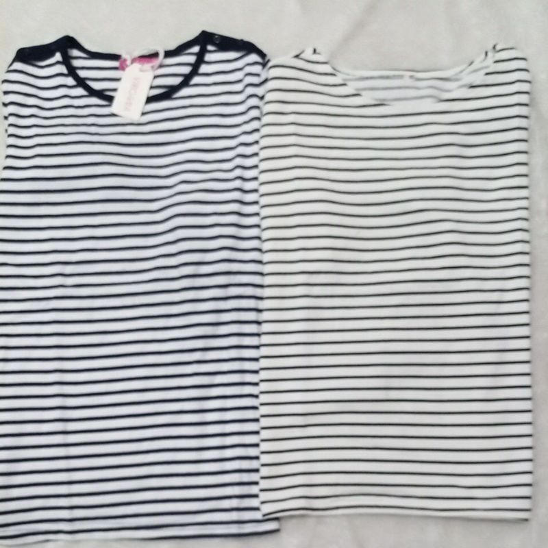 Blus VIRGINIA Motif garis