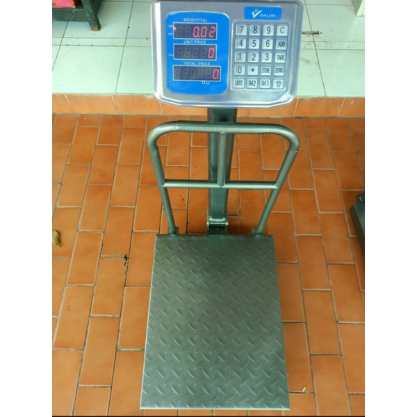 TIMBANGAN DUDUK DIGITAL 150KG DAIJIN Tatakan Besar 40x50 150 Kg