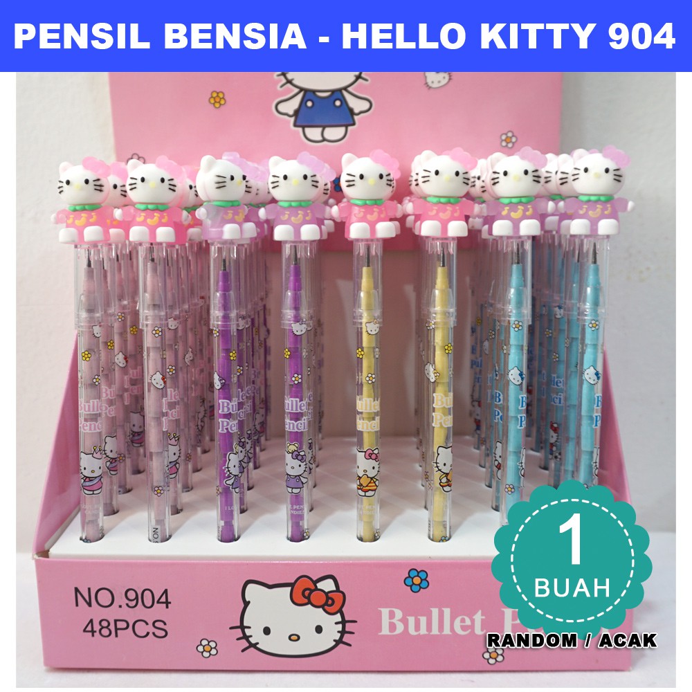 

Pensil Bensia fancy HELLO KITTY - satuan-acak- PENSIL BENSIA HELLO KITTY 904