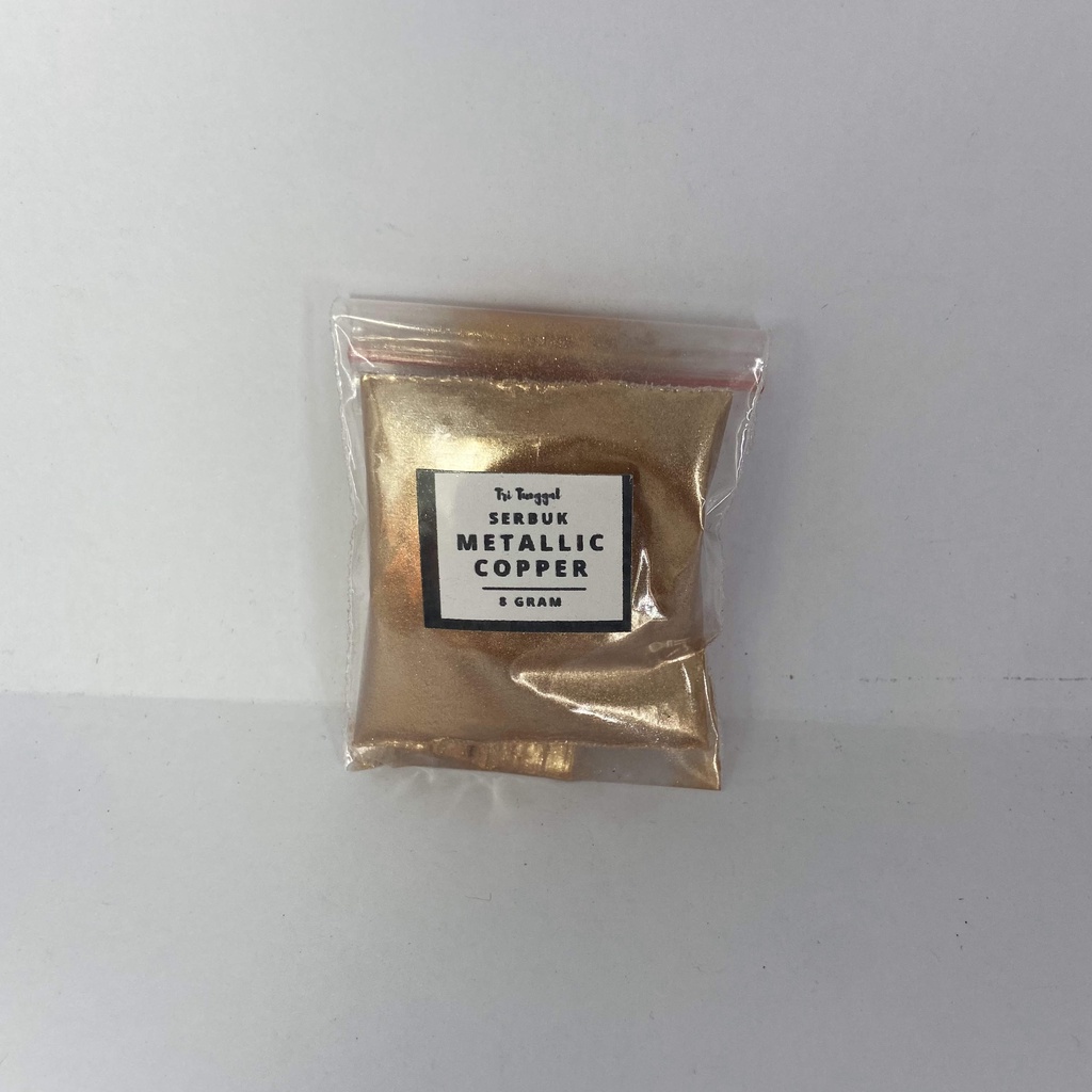 

SERBUK METALLIC BRONZE 8 GR 8gr Glitter Cosmetic Grade Copper Mica Powder Sablon Resin Pernak Pernik Bubuk Padat Padatan Diy Kerajinan Kesenian Prakarya Art Seni Perlengkapan Craft Crafting Warna Paint Painting Gram Colour Colorful Shopping Arena Malang