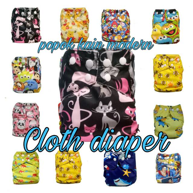 CLODI BIGSIZE KARAKTER + INSERT 4 LAYER TERMURAH