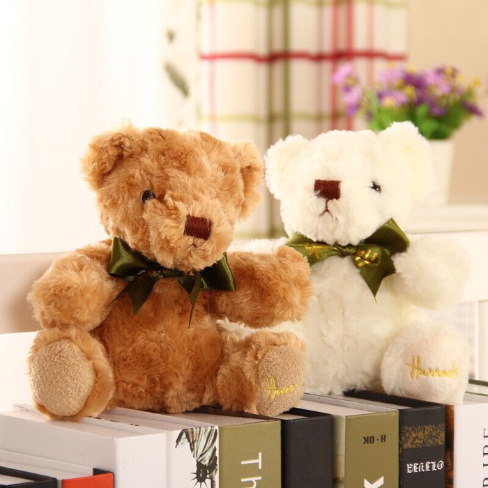 Dijual Boneka Teddy mini buket beruang hampers seserahan polos kotak bunga Limited