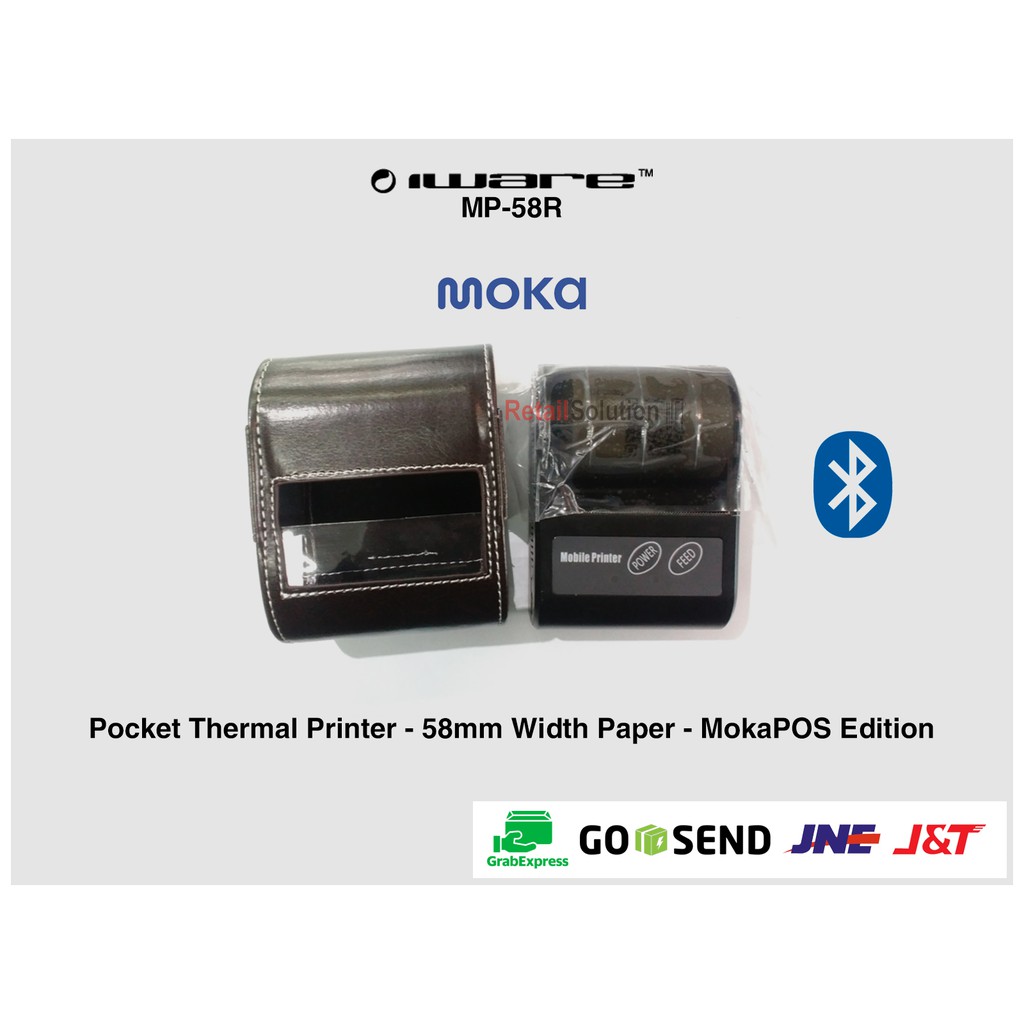 IWARE MP-58R Pocket Thermal Printer Kasir - MokaPOS Edition RPP02N