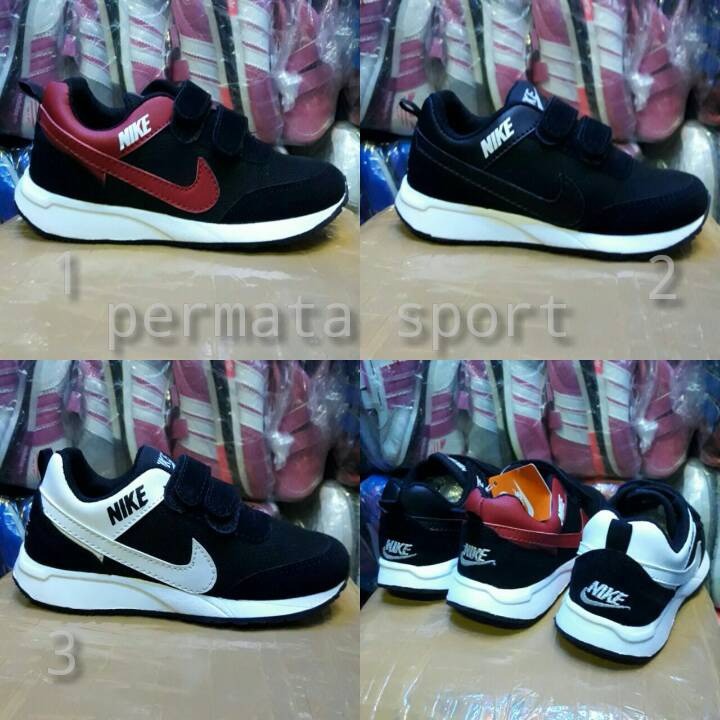 CUCI GUDANG SEPATU ANAK SEKOLAH /SEPATU NIKE ANAK/ SEPATU KETS TERMURAH