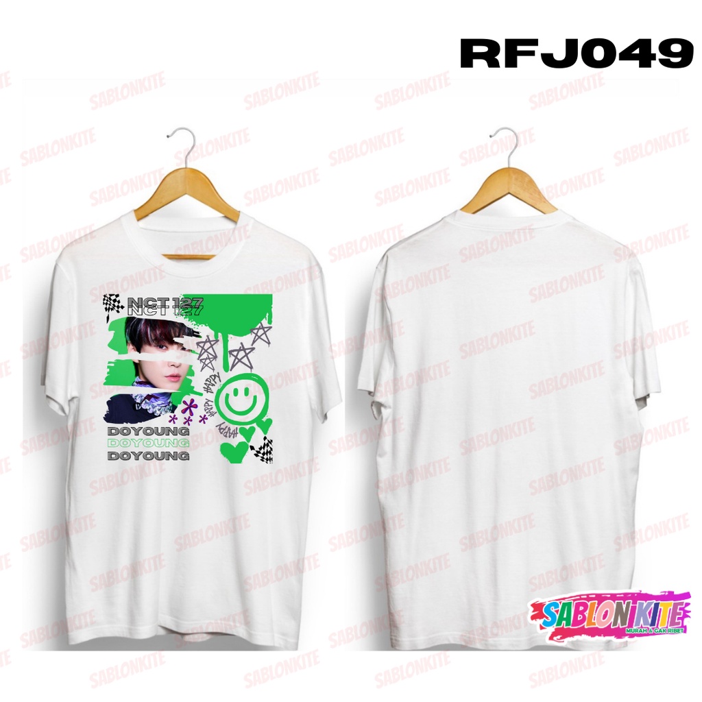 MURAH!!! KAOS NCT 127 DOYOUNG STICKER PAINT RFJ049