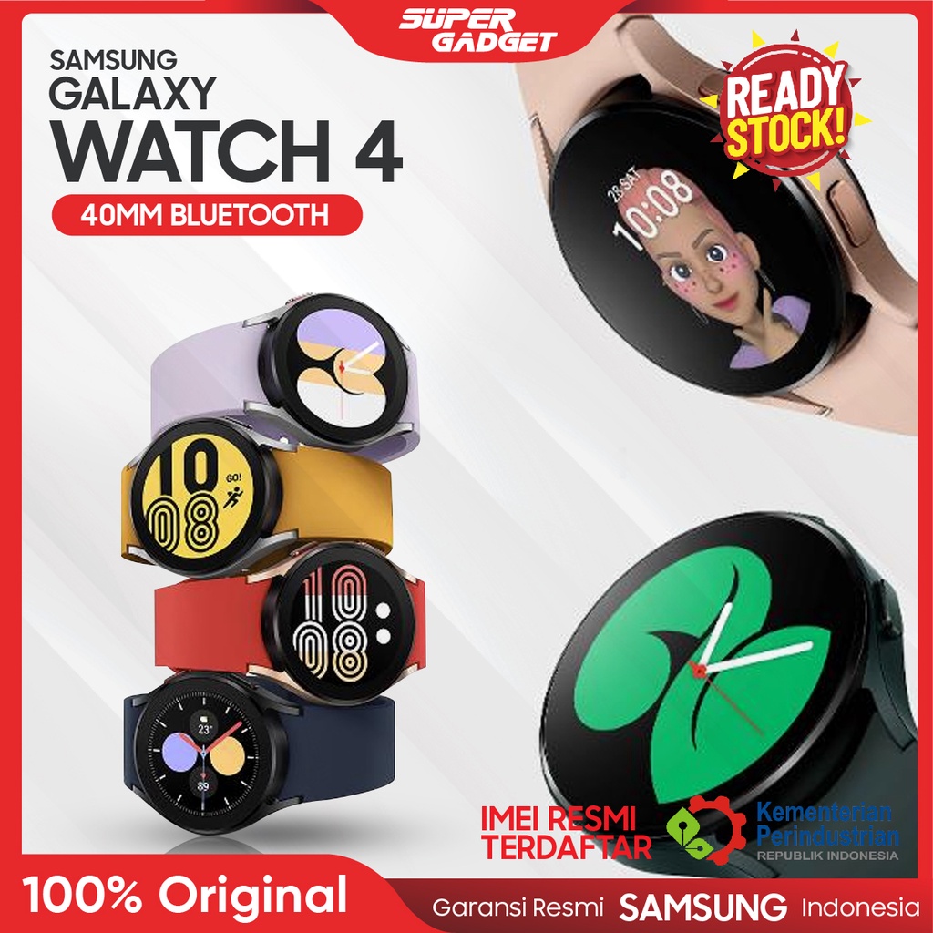 Samsung Galaxy Watch 4 40mm Smartwatch Jam Tangan Bluetooth jam pintar android Original