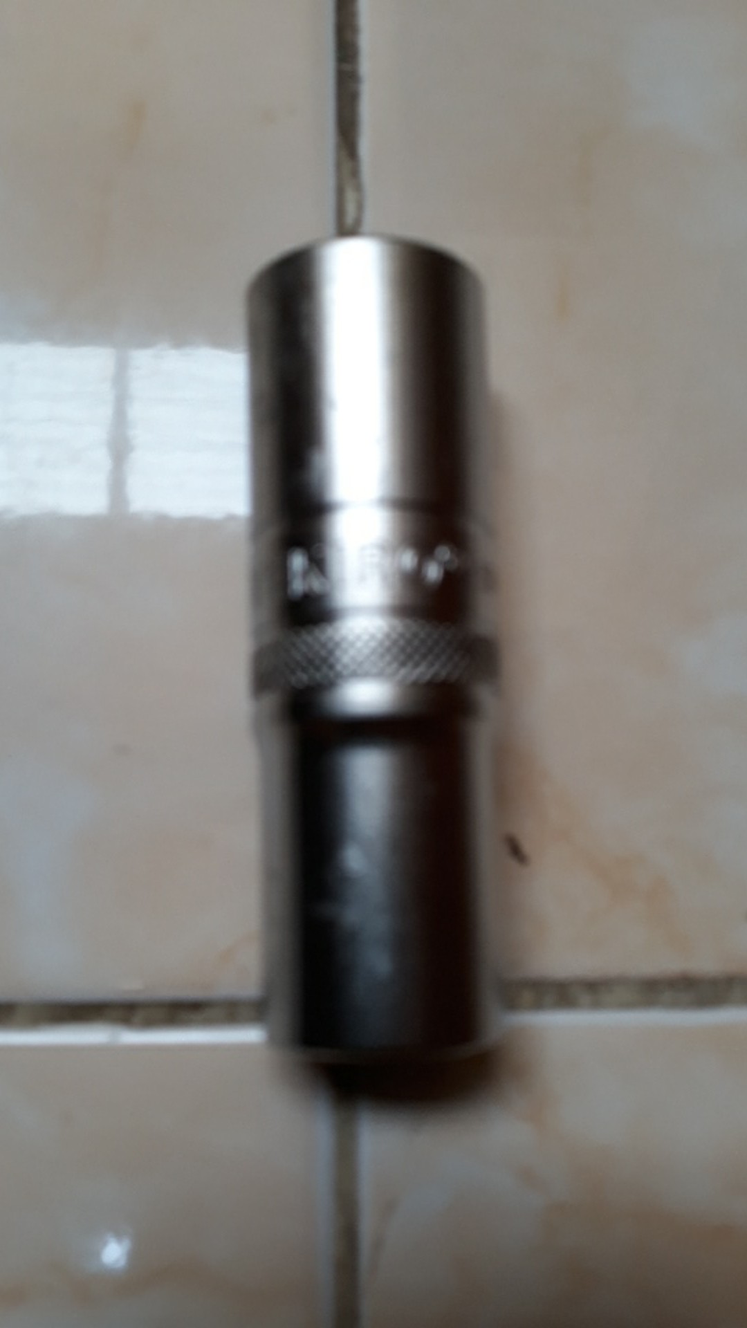 Mata Sock Socket Deep Wall Tekiro 1/2 Dr 6 / 12 Pt Ukuran 18 - 19 Mm Sok Shock Kunci Set 10 21 24